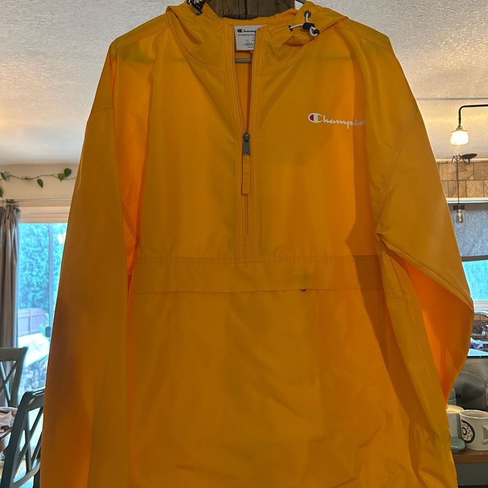 Champion Bright Orange Athletic Jacket